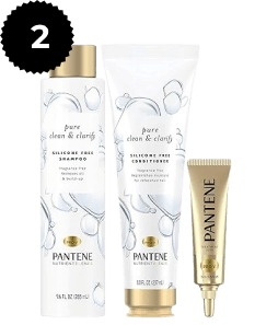 Pantene Shampoo & Conditioner Pure & Clean Set product image